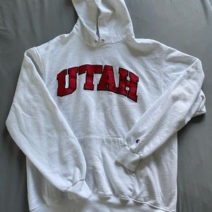 university of utah champion hoodie